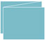 Textured Aquamarine Trifold Card 5 1/2 x 4 1/4 - 10/Pk