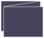 Navy Trifold Card 5 1/2 x 4 1/4 - 10/Pk