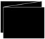 Black Trifold Card 5 1/2 x 4 1/4 - 10/Pk