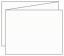 Crystal Trifold Card 5 1/2 x 4 1/4 - 10/Pk