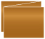 Cognac Trifold Card 5 1/2 x 4 1/4 - 10/Pk