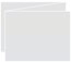 Silver Trifold Card 5 1/2 x 4 1/4 - 10/Pk