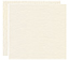 Natural White Pearl Trifold Card 5 1/2 x 4 1/4 - 10/Pk