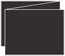 Linen Black Trifold Card 5 1/2 x 4 1/4 - 10/Pk