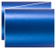 Blue Silk Trifold Card 5 1/2 x 4 1/4 - 10/Pk