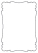 Crest Solar White Victorian Card 3 1/2 x 5 - 25/Pk