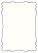 Textured Bianco Victorian Card 3 1/2 x 5 - 25/Pk
