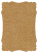 Natural Kraft Victorian Card 3 1/2 x 5 - 25/Pk