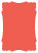 Coral Victorian Card 3 1/2 x 5 - 25/Pk
