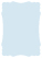Blue Feather Victorian Card 3 1/2 x 5 - 25/Pk
