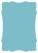 Textured Aquamarine Victorian Card 3 1/2 x 5 - 25/Pk
