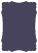 Navy Victorian Card 3 1/2 x 5 - 25/Pk