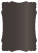 Onyx Victorian Card 3 1/2 x 5 - 25/Pk