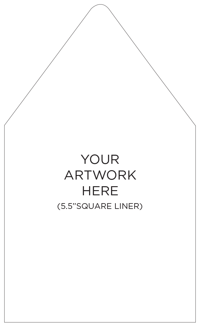 Thumbnail Image for Liner 5  x 5  + Printing - 25/Pk