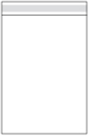 Thumbnail Image for Cellophane Clear Bag 6 3/16 x 9 9/16  - 100/Pk title=