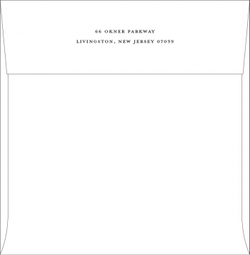 Thumbnail Image for Square Envelope (7 1/2 x 7 1/2) + Printing - 25/PK title=