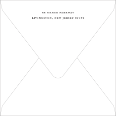 Thumbnail Image for Square Envelope (5 x 5)  +  Printing - 25/PK