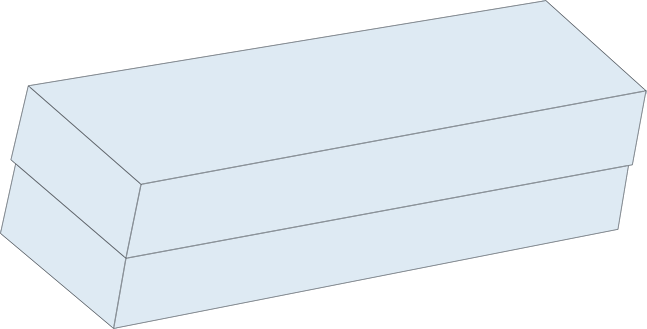 Thumbnail Image for Gift Boxes Style J - 4 x 13 x 4