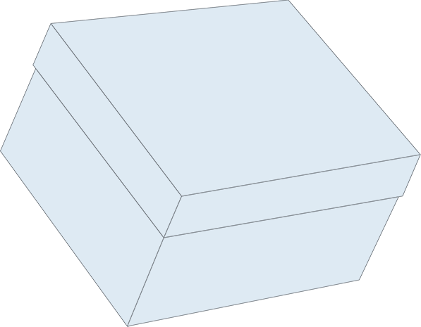 Thumbnail Image for Gift Boxes Style K - 7 3/4 x 7 3/4 x 6 1/2