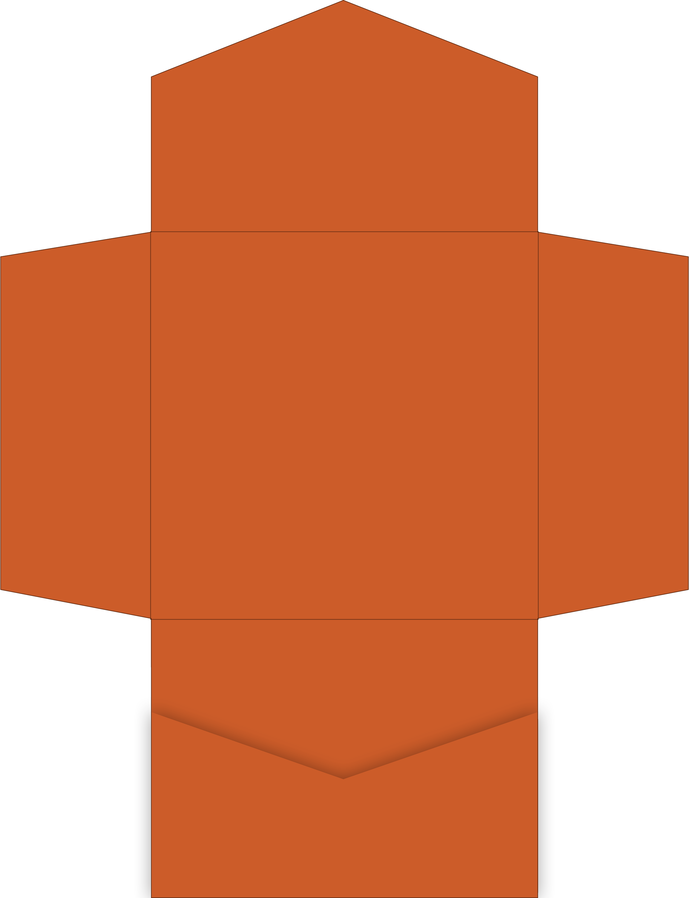 Thumbnail Image for Pocket Invitation Style B2 (6 1/4 x 6 1/4) - 10/pk