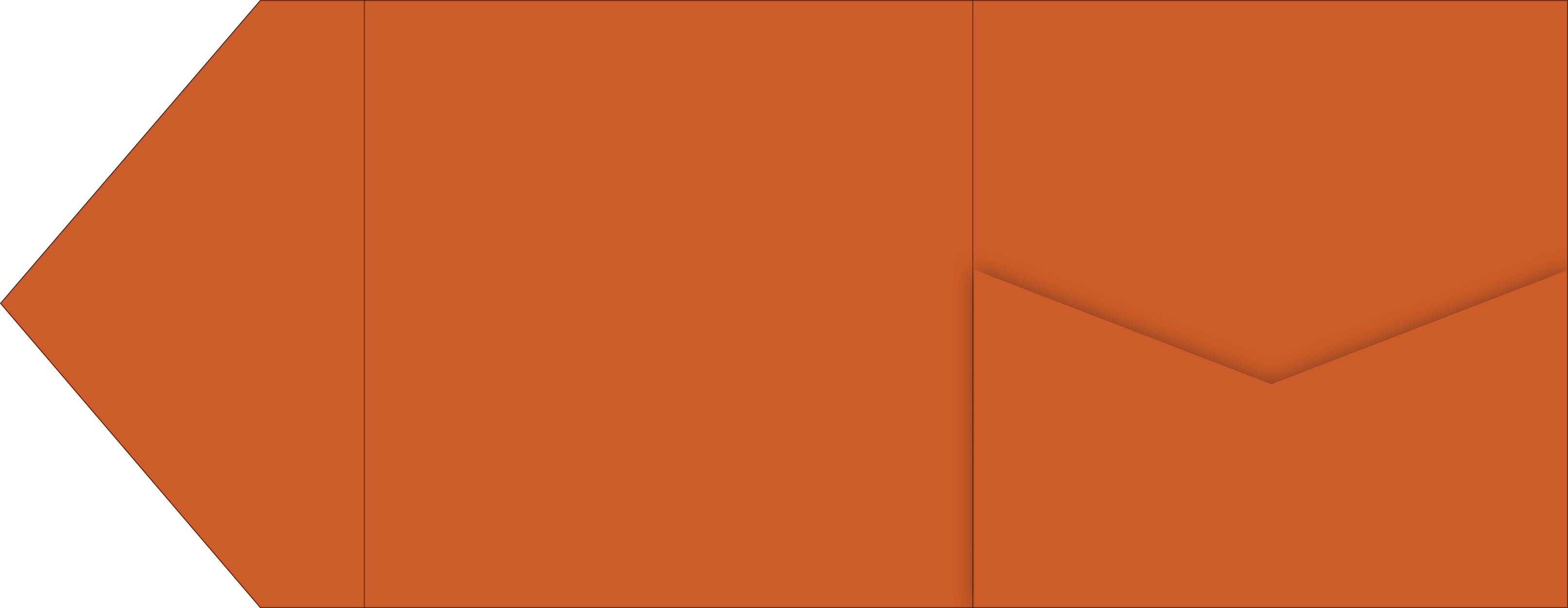 Thumbnail Image for Pocket Invitation Style B9 (6 1/4 x 6 1/4) - 10/pk