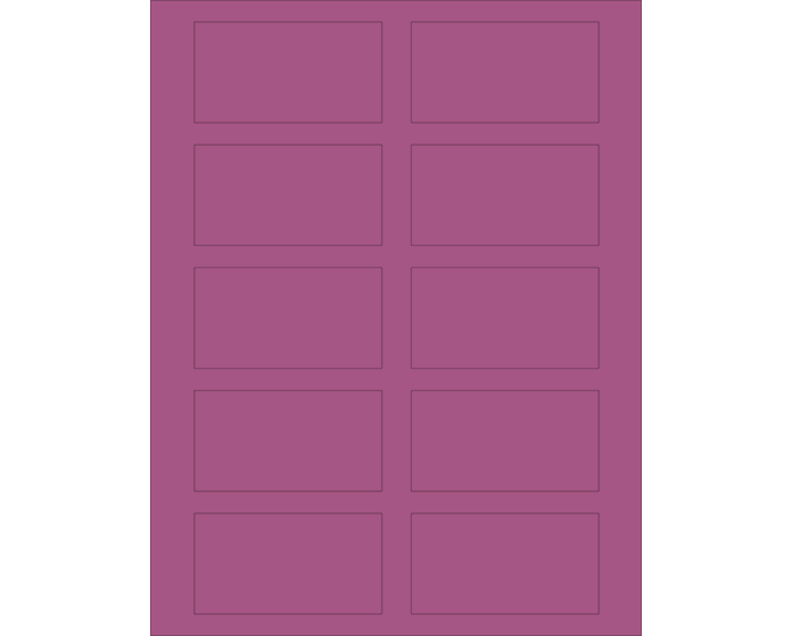 Thumbnail Image for Exacto Labels - 3 1/4 x 1 3/4 - 10 Labels/Sh - 5 Sh/Pk