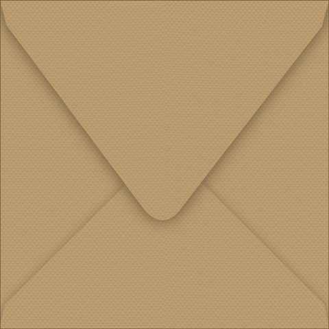 Thumbnail Image for Linen Fabric Square Envelope  (6 x 6) - 10/pk