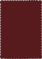 Thumbnail Image for Scallop Card 5 x 7 - 25/pk