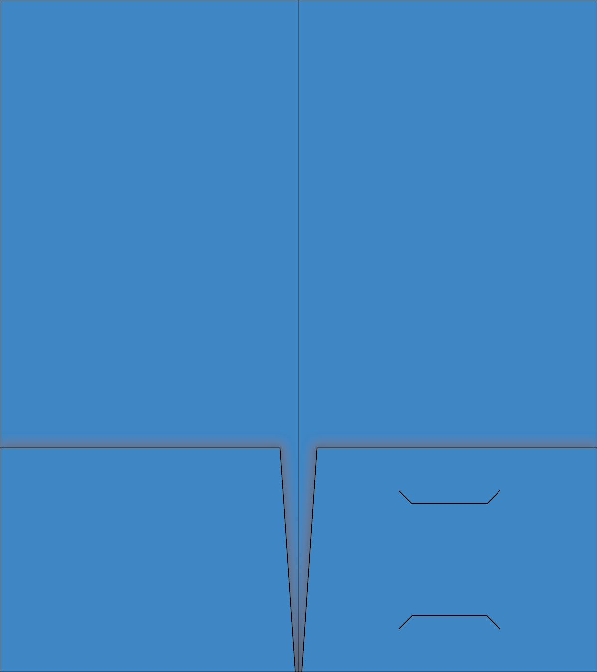 Thumbnail Image for 2-Pocket Folders - 4  x 9 - 10/pk