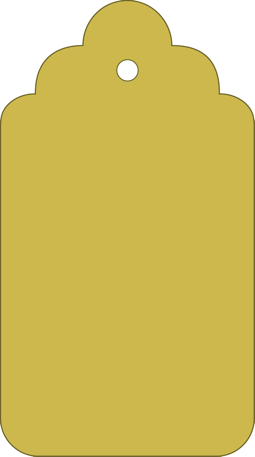 Tag - Style B (2 1/2 x 4 1/2) - 10/Pk Thumbnail Image for Tag - Style B (2 1/2 x 4 1/2) - 10/Pk