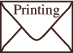 4 Bar Envelope 3 5/8 x 5 1/8 + One Sided Full Color Printing - 25/PK