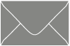 Dark Grey A8 Envelope 5 1/2 x 8 1/8 - 50/Pk