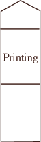U-Fold Card -  5 1/4 x 7 1/4 + Full Color Printing (10/pk)