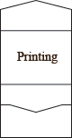 Pocket Invitation Style A - 5 1/2 x 4 1/8 + Full Color Printing (10/pk)