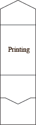 Pocket Invitation Style A - 5 1/4 x 7 1/4 + Full Color Printing (10/pk)