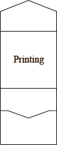 Pocket Invitation Style A - 5 3/4 x 5 3/4 + Full Color Printing (10/pk)