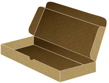 Kraft Mailer Box 11 3/4 x 6 1/4 x 2 - 25/Pk