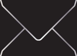 Bordered Envelopes A7 (5 1/4 x 7 1/4) Black/Silver Border - Cover 80 lb - 10/Pk