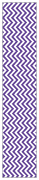 Chevron Amethyst Belly Belts 3 1/2 x 18 - 25/Pk