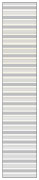 Stripe Grey Belly Belts 3 1/2 x 18 - 25/Pk