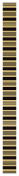 Stripe Black Belly Belts 1 1/2 x 18 - 25/Pk