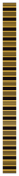 Stripe Noir Belly Belts 1 1/2 x 18 - 25/Pk