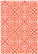 Maze Red Flat Card 3 1/2 x 5 - 25/Pk