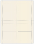 Quartz Place Card 3 1/2 x 2 (4 on a sheet - 25 sheets/Pk)