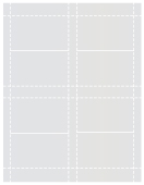 Silver Place Card 3 1/2 x 2 (4 on a sheet - 25 sheets/Pk)