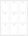 Solar White Soho Imprintable Tag Style A1 2 x 3 (9 per sheet - 5 sheets per pack)